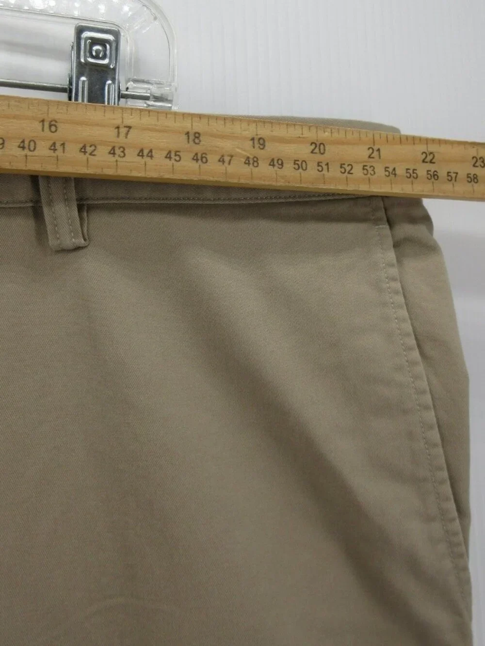 Polo Ralph Lauren Pants 44X32 Big Tan Chino Stretch Classic Fit Preppy